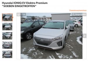 Hyundai IONIQ EV Elektro Premium *SOEBEN EINGETROFFEN*
