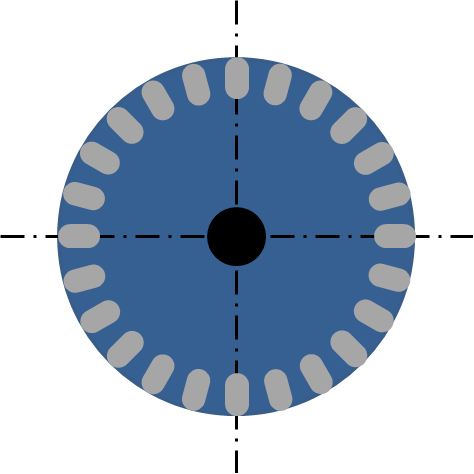 Rotor eines ASM